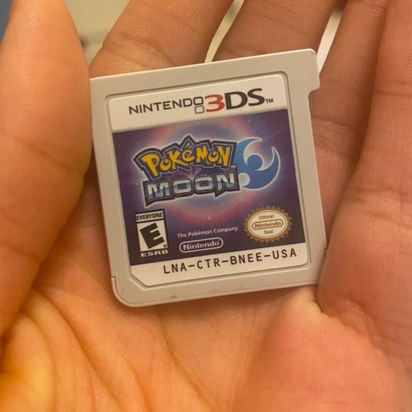 Pokémon Moon 3DS Game No package - Picture 1 of 2